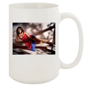 Elizabeth Hurley 15oz White Mug