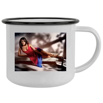 Elizabeth Hurley Camping Mug