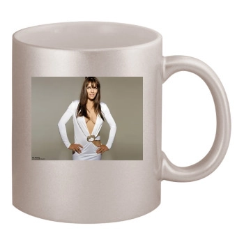 Elizabeth Hurley 11oz Metallic Silver Mug