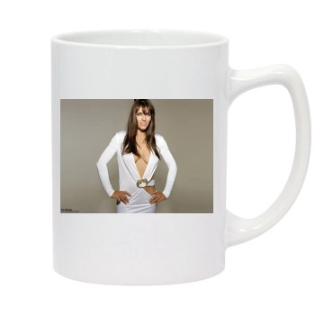 Elizabeth Hurley 14oz White Statesman Mug