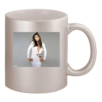 Elizabeth Hurley 11oz Metallic Silver Mug