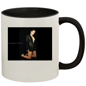 Elizabeth Hurley 11oz Colored Inner & Handle Mug