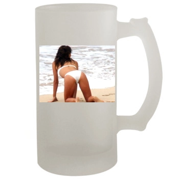 Elizabeth Hurley 16oz Frosted Beer Stein