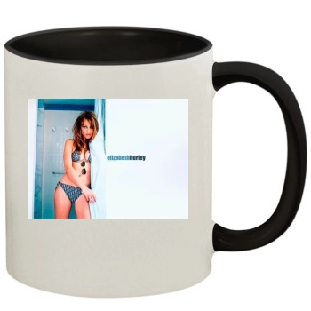 Elizabeth Hurley 11oz Colored Inner & Handle Mug