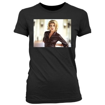 Faith Hill Women's Junior Cut Crewneck T-Shirt