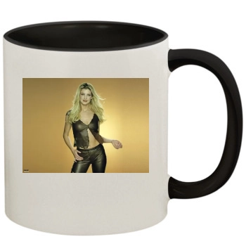 Faith Hill 11oz Colored Inner & Handle Mug