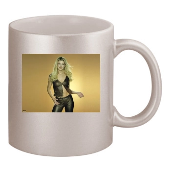 Faith Hill 11oz Metallic Silver Mug