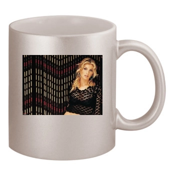 Faith Hill 11oz Metallic Silver Mug