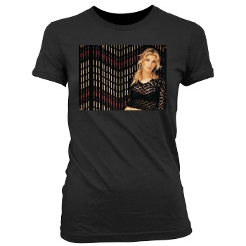 Faith Hill Women's Junior Cut Crewneck T-Shirt