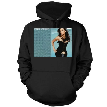 Famke Janssen Mens Pullover Hoodie Sweatshirt