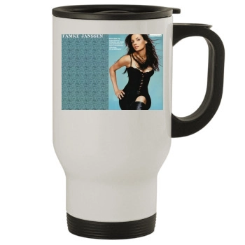 Famke Janssen Stainless Steel Travel Mug