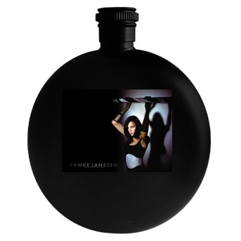 Famke Janssen Round Flask