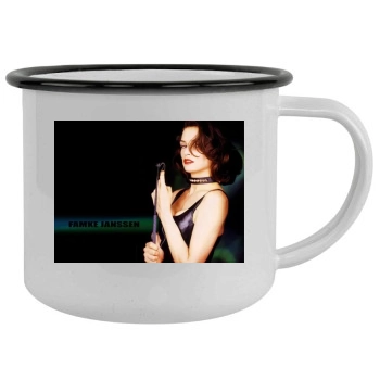 Famke Janssen Camping Mug