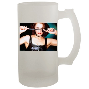 Famke Janssen 16oz Frosted Beer Stein