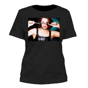 Famke Janssen Women's Cut T-Shirt