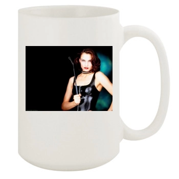 Famke Janssen 15oz White Mug