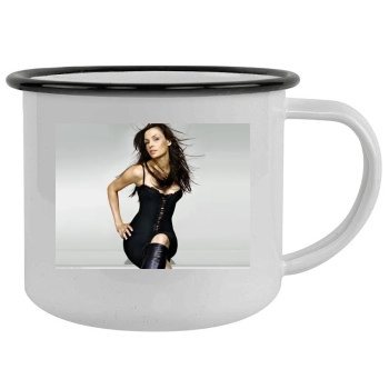 Famke Janssen Camping Mug