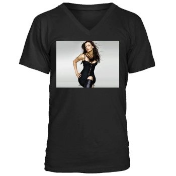 Famke Janssen Men's V-Neck T-Shirt