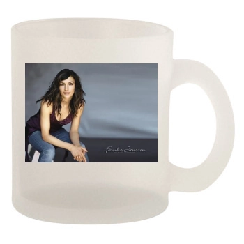 Famke Janssen 10oz Frosted Mug