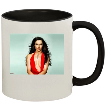 Famke Janssen 11oz Colored Inner & Handle Mug