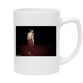 Famke Janssen 14oz White Statesman Mug