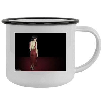 Famke Janssen Camping Mug