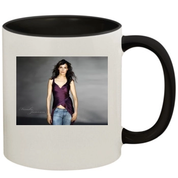 Famke Janssen 11oz Colored Inner & Handle Mug