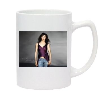 Famke Janssen 14oz White Statesman Mug