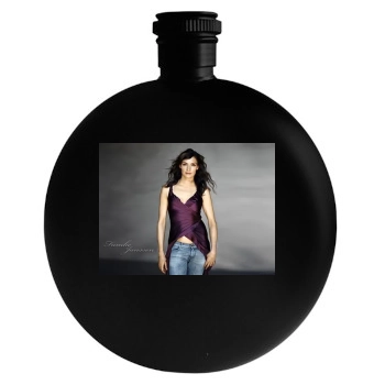 Famke Janssen Round Flask