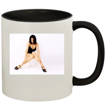 Famke Janssen 11oz Colored Inner & Handle Mug