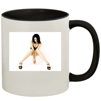 Famke Janssen 11oz Colored Inner & Handle Mug