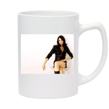 Famke Janssen 14oz White Statesman Mug