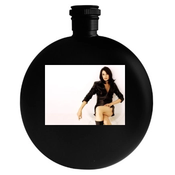 Famke Janssen Round Flask