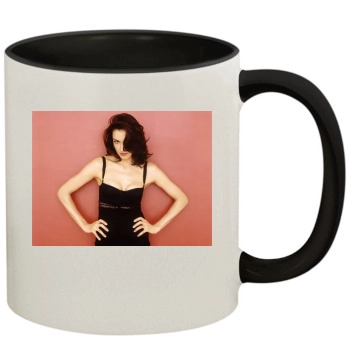 Famke Janssen 11oz Colored Inner & Handle Mug