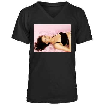 Famke Janssen Men's V-Neck T-Shirt