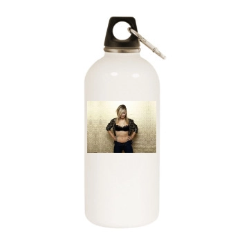 Fearne Cotton White Water Bottle With Carabiner