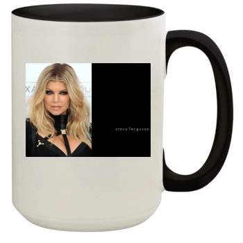 Fergie 15oz Colored Inner & Handle Mug