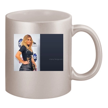 Fergie 11oz Metallic Silver Mug