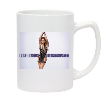 Fergie 14oz White Statesman Mug