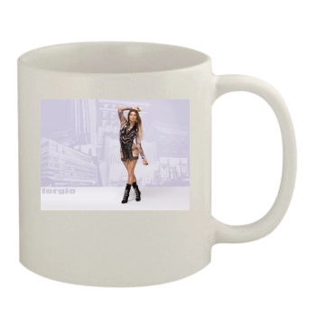 Fergie 11oz White Mug