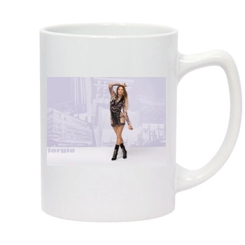 Fergie 14oz White Statesman Mug