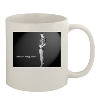 Fergie 11oz White Mug