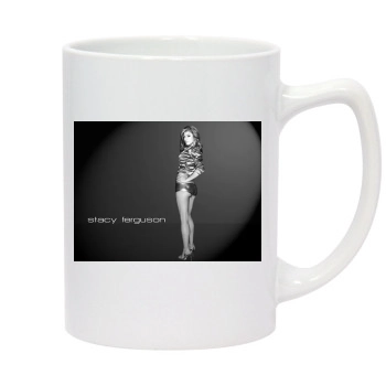 Fergie 14oz White Statesman Mug