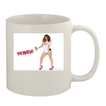 Fergie 11oz White Mug