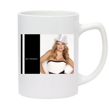 Fergie 14oz White Statesman Mug