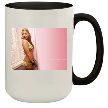 Fergie 15oz Colored Inner & Handle Mug