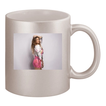 Fergie 11oz Metallic Silver Mug