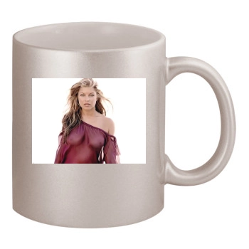 Fergie 11oz Metallic Silver Mug