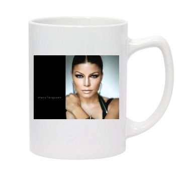 Fergie 14oz White Statesman Mug