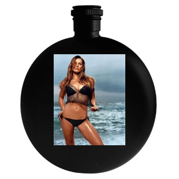 Franziska van Almsick Round Flask